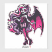 Sticker Vampire Ghoul (Feuille)