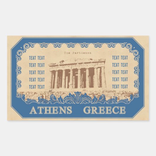 sticker van athene (Voorkant)