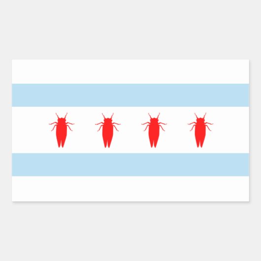 Sticker van de Amerikaanse vlag (Voorkant)