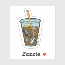 Sticker van de Boston Ice Tea Party