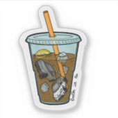 Sticker van de Boston Ice Tea Party (Voorkant)