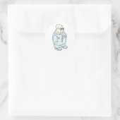 Sticker van de huisarts. (Tas)
