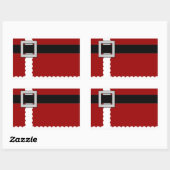 Sticker van de kerstman (Vel)