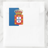 Sticker van de koninklijke vlag (Tas)