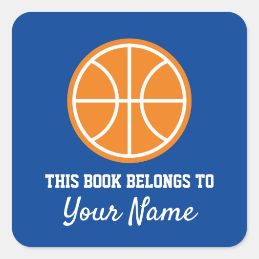 Sticker van de kookplaat van de Basketbalsport voo (Voorkant)