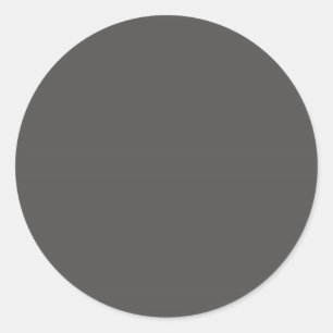 Sticker van de Koolsteengrijze ronde