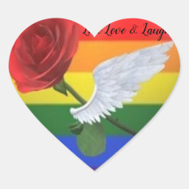 sticker van de liefde Door James Michael Miller 3/