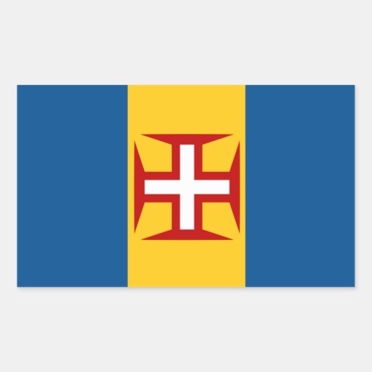 Sticker van de Portugese vlag (Voorkant)