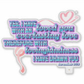 Sticker van de Schrift (Voorkant)