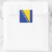 Sticker van de vlag van Bosnië-Herzegovina (Tas)
