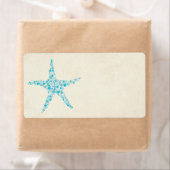 Sticker van de Zeester Aqua van het geschikt om (Insitu)