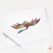 Sticker van een kraan in acrylstijl (Envelop)