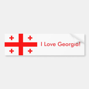 Sticker van Georgië