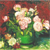 Sticker Van Gogh Peonies et Roses (Devant)