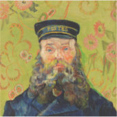 Sticker Van Gogh Postman. Art de l'impressionnisme de port (Devant)
