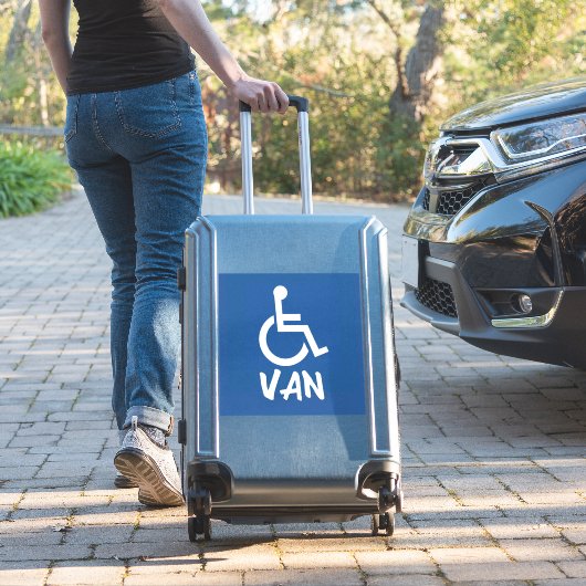 Sticker Van Handicapé (Valise Insitu)