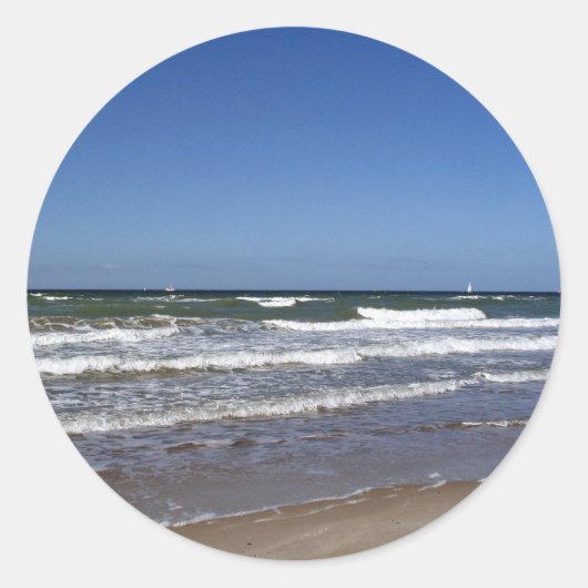 Sticker van het Baltisch Zee (Voorkant)