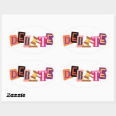 Sticker van het debat (Vel)