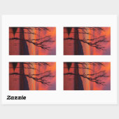 Sticker van het meer van Awoonga (Vel)