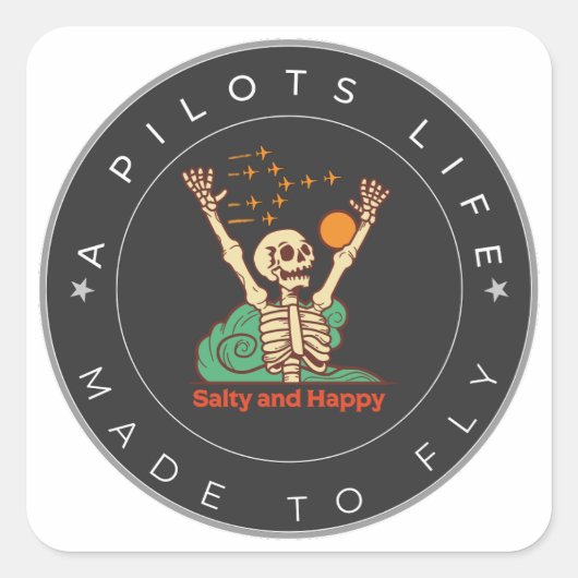 sticker van het proefleven (Voorkant)