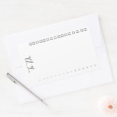 Sticker van lijst met selectievakjes uitvoeren (Envelop)