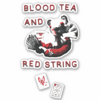 Sticker van Muis uit Blood Tea and Red String