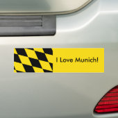 Sticker van München, Duitsland (Op auto)