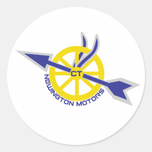 Sticker van Newington Connecticut Motors