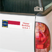 Sticker van North Carolina (Op Truck)