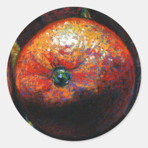 sticker van Oranje vruchten