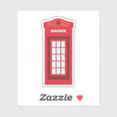 Sticker van telefooncel (Vel)