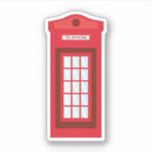 Sticker van telefooncel (Voorkant)