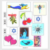 Sticker Variété Pack Thunder_Cove (Feuille)