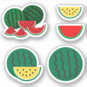 Sticker Variety of Watermelon (Devant)