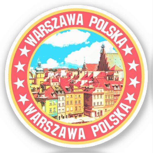Sticker Varsovie (Recto)