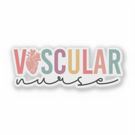 Sticker Vascular Nurse (Devant)