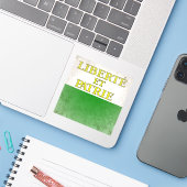 Sticker Vaud (Ordinateur portable avec iPhone)