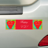 sticker vd pare-chocs heureux (En voiture)