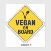 Sticker Végétal noir et jaune (Feuille)