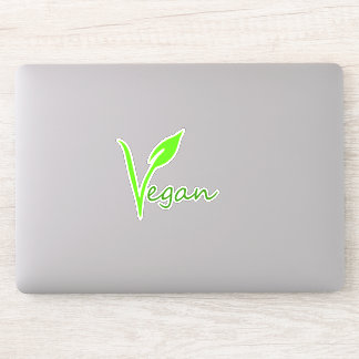Sticker végétalien