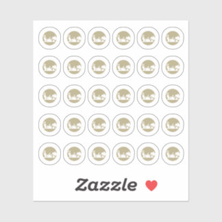 Sticker Vegetarian Wedding Place Cards Meal Choice 