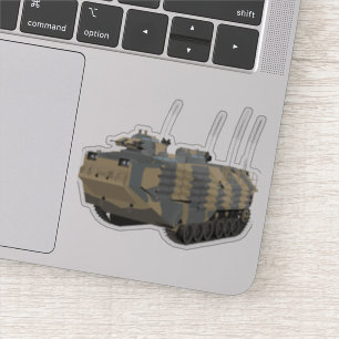 Sticker Véhicule amphibie d'assaut (AAV) AAVP7A1