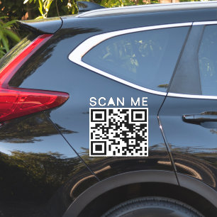 Sticker Véhicule de paiement de site Web de code QR numéri