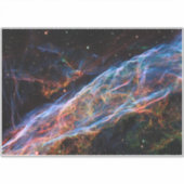Sticker Veil Nebula Supernova Reste Télescope Hubble (Devant)