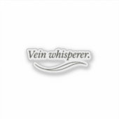Sticker Vein Whisperer (Devant)