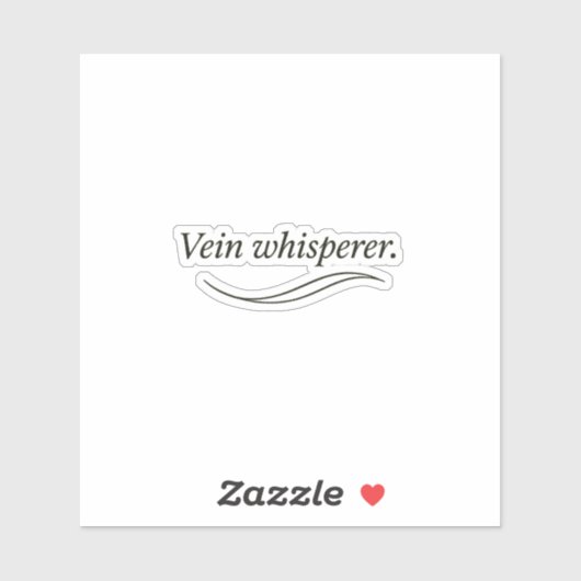 Sticker Vein Whisperer (Feuille)