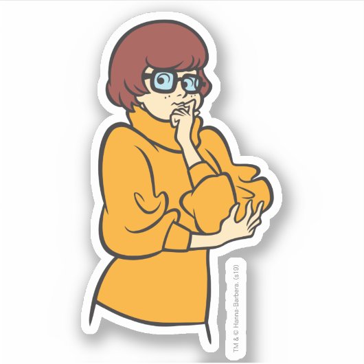 Sticker Velma Thinking (Devant)