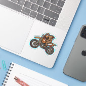Sticker Vélo Sasquatch Dirt Offert Vinyl (Ordinateur portable avec iPhone)