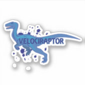 Sticker Velociraptor (Devant)