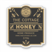 Sticker Vendeur de miel (Devant)